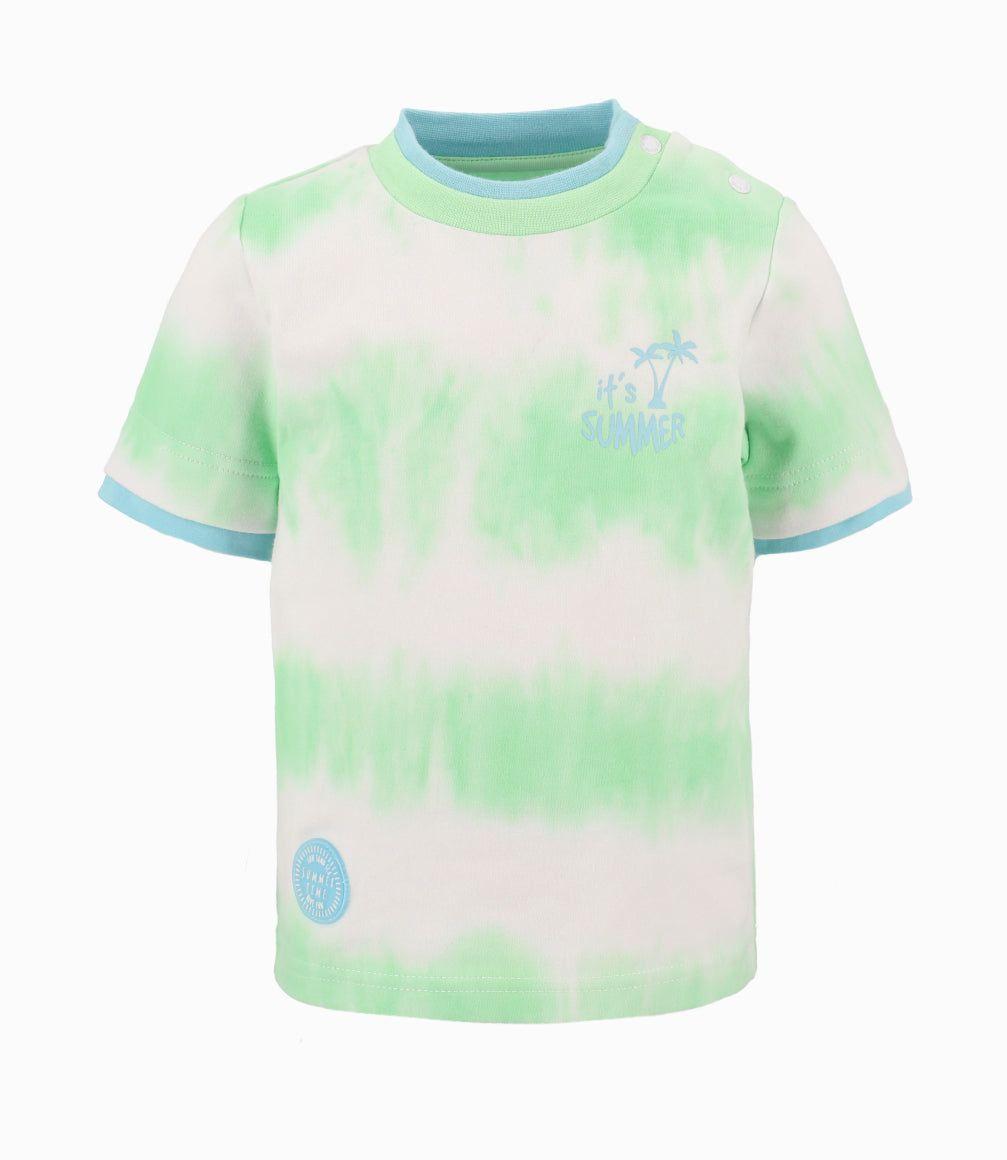 Polera Bebé Niño Con Estampado Verde-6