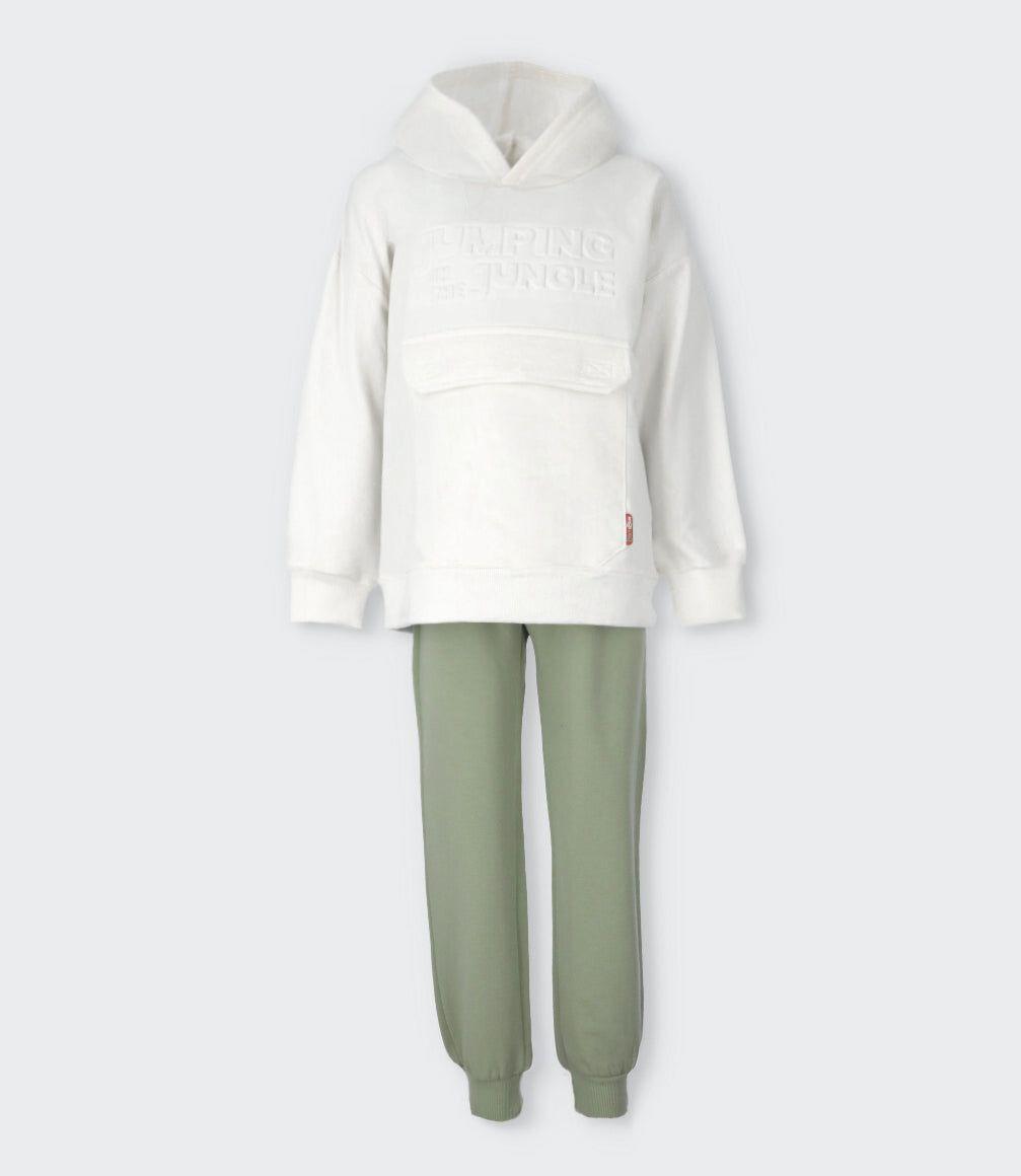 Buzo niño cargo crudo Black and Blue-1