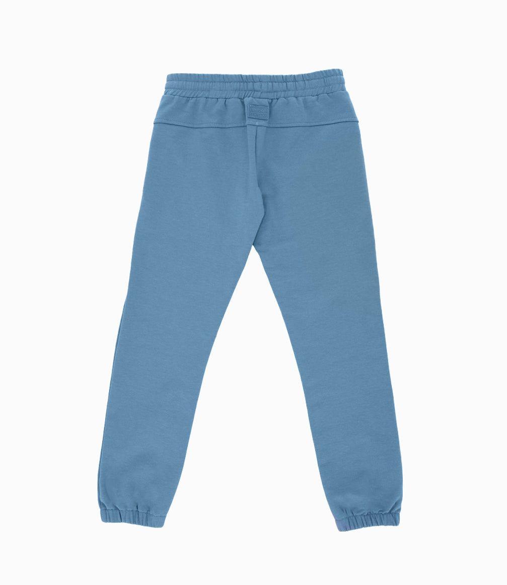 Pantalón de buzo niño jogger celeste Black and Blue-1