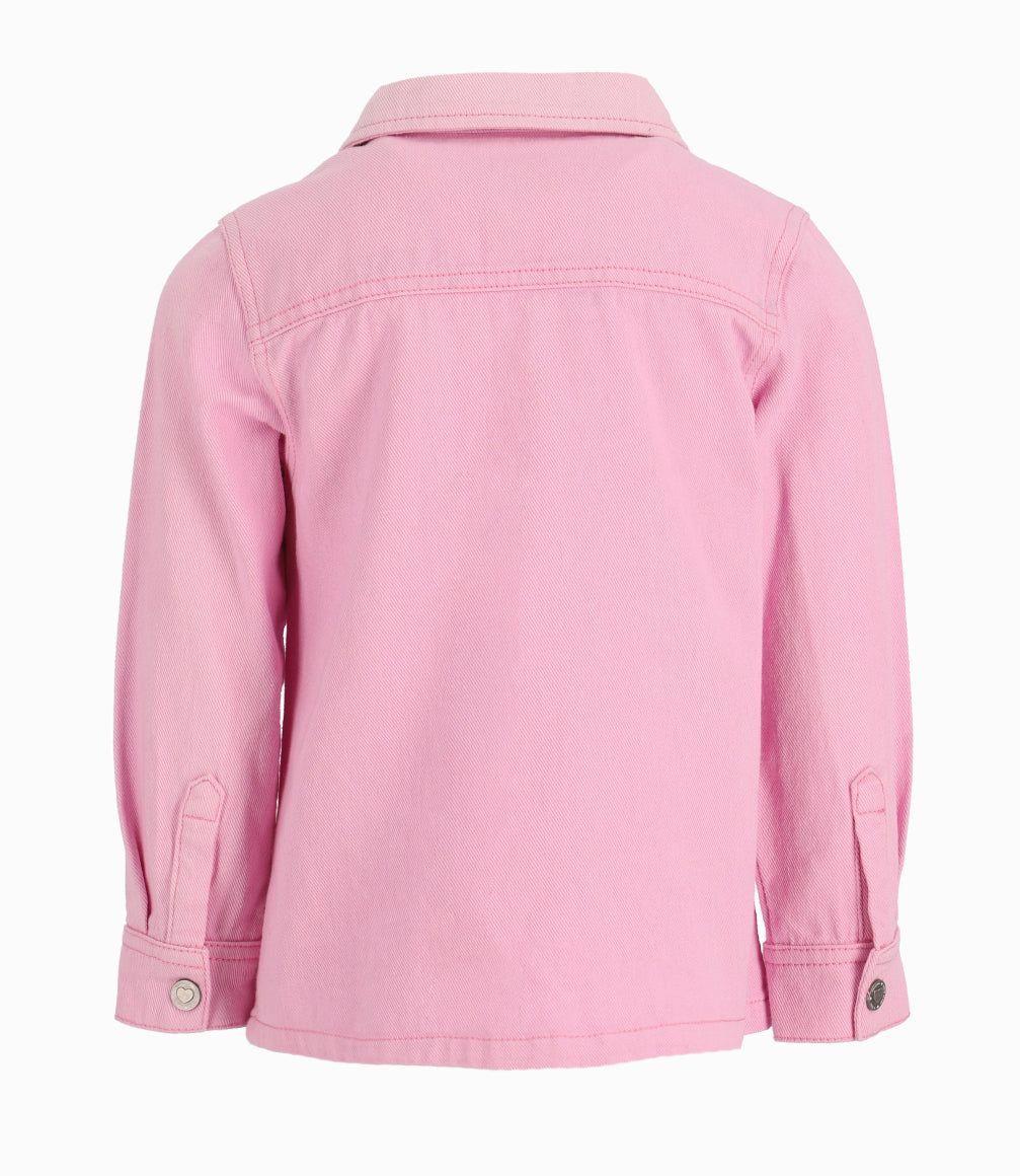 Chaqueta Niña Con Flores Rosado 4 Kids-20