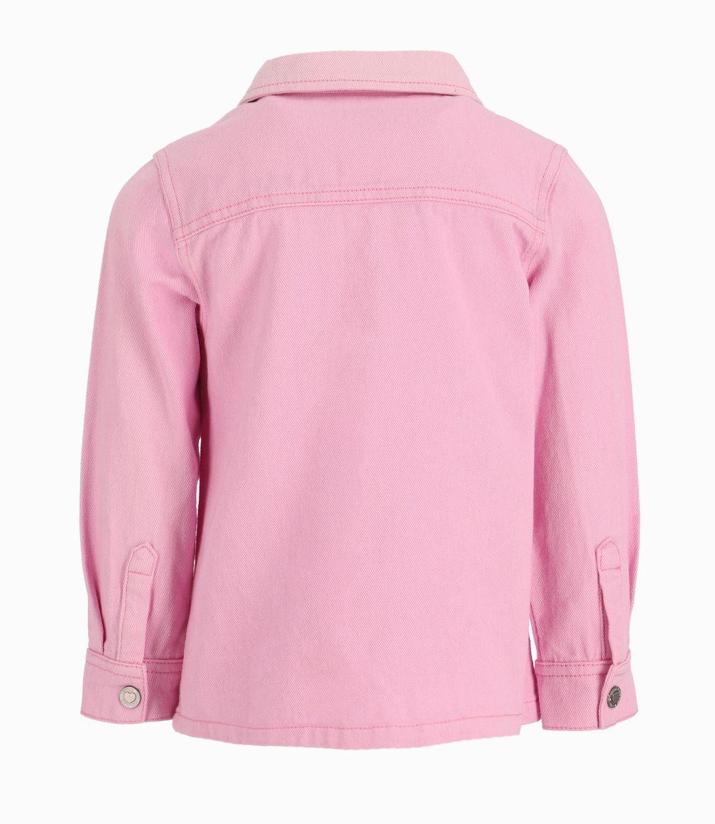 Chaqueta Niña Con Flores Rosado 4 Kids-3