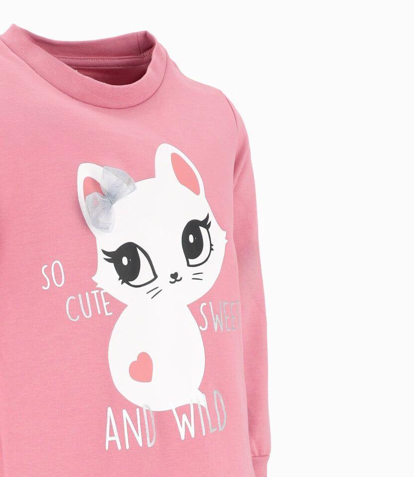 Conjunto niña cheeta coral 4 Kids-2