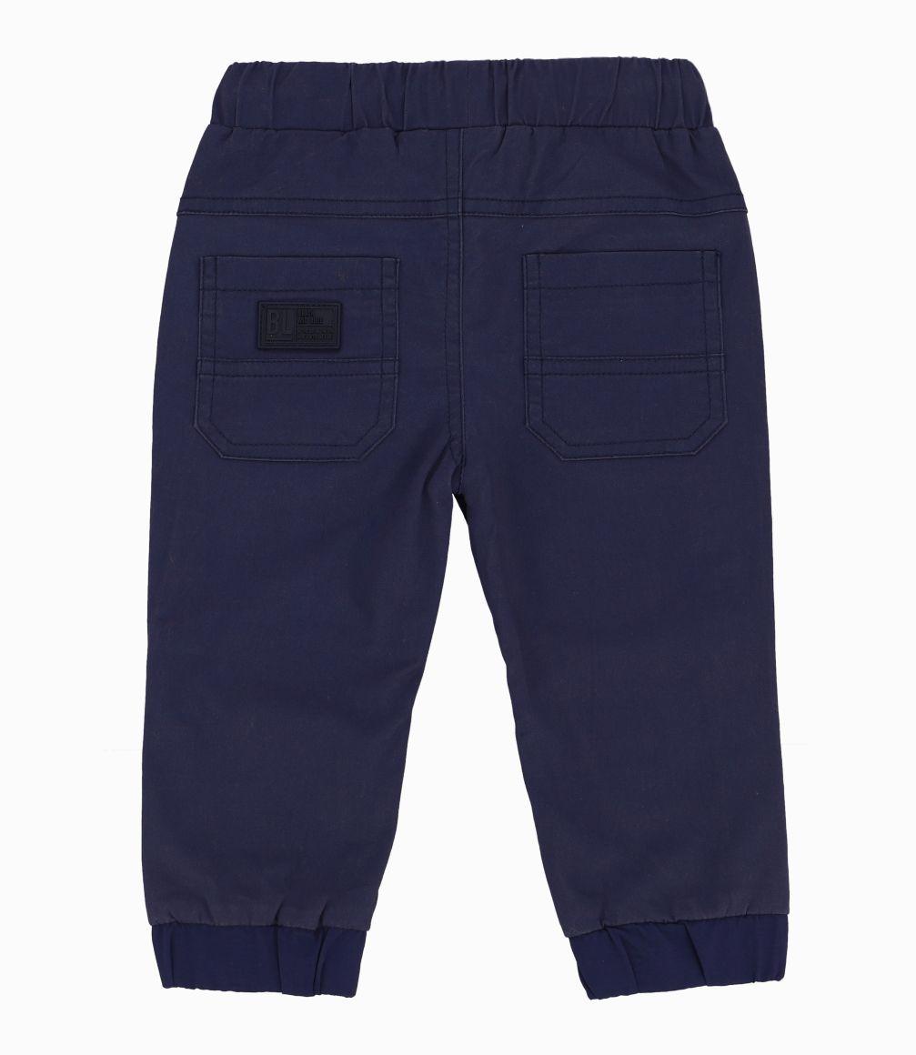Pantalón Bebé Niño Jogger Black And Blue Azul Piedra-1