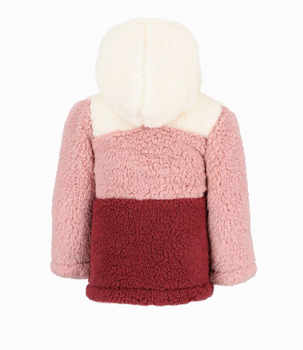 Polerón bebés tricolor rosado 4 Kids-1