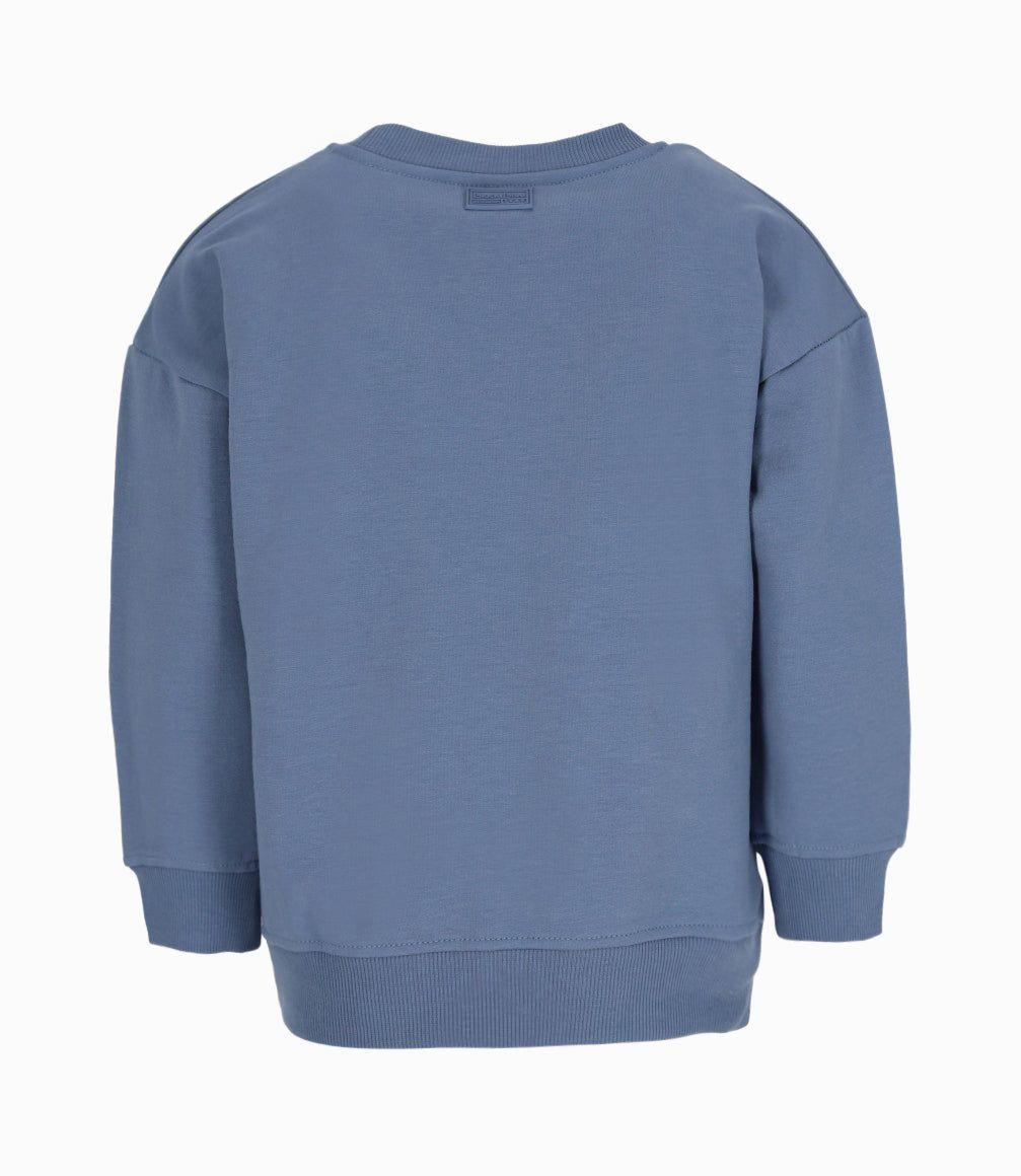 Polerón niño básico celeste Black and Blue-1