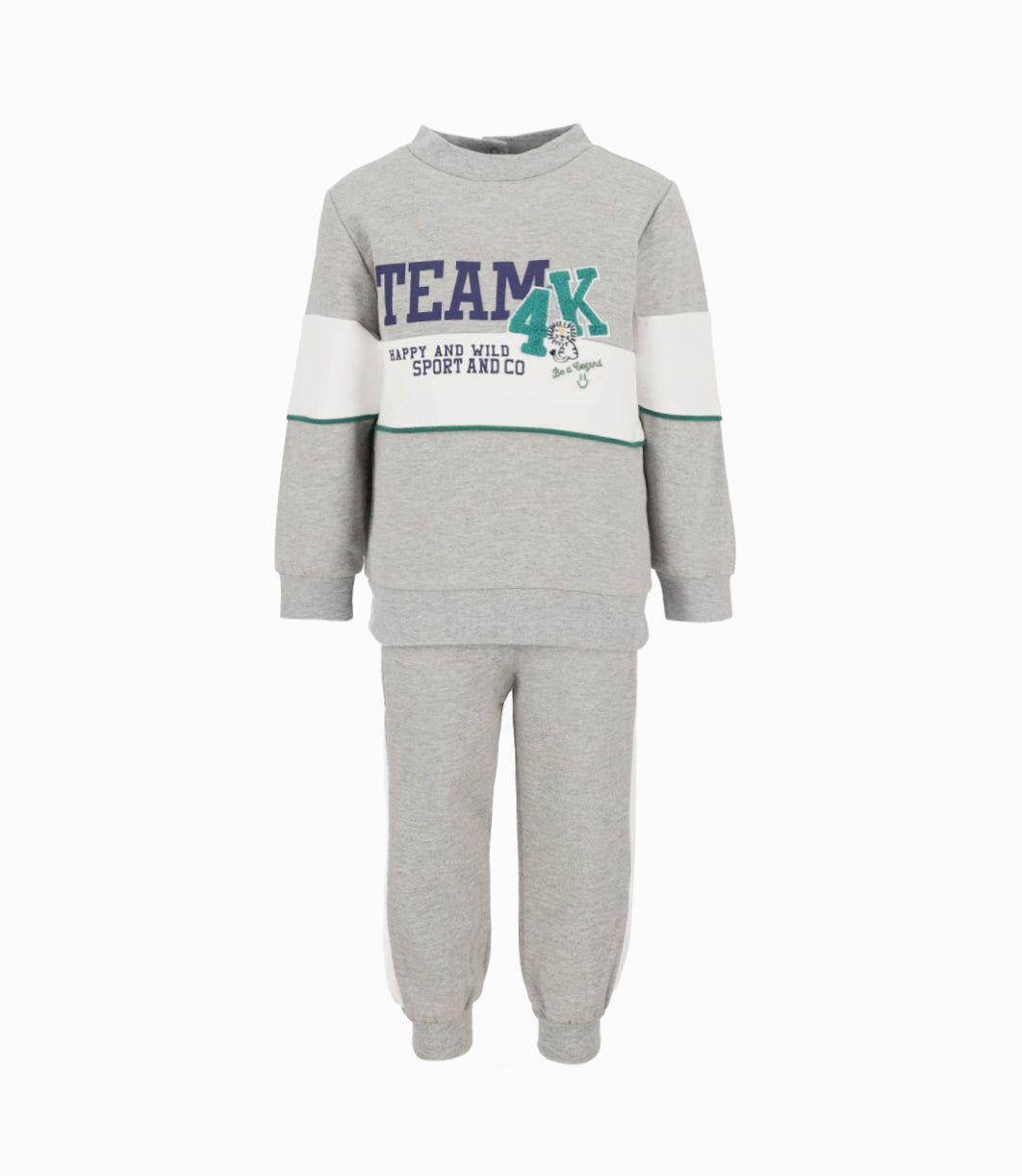 Buzo bebés team gris 4 Kids-0