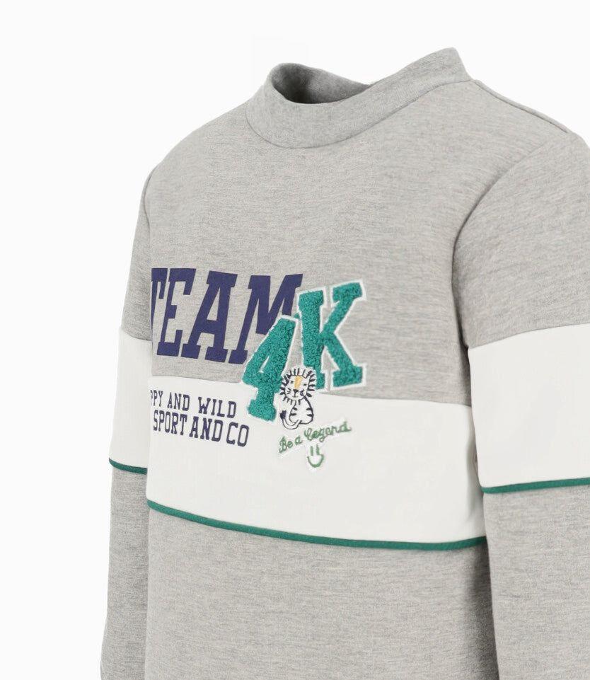 Buzo bebés team gris 4 Kids-2