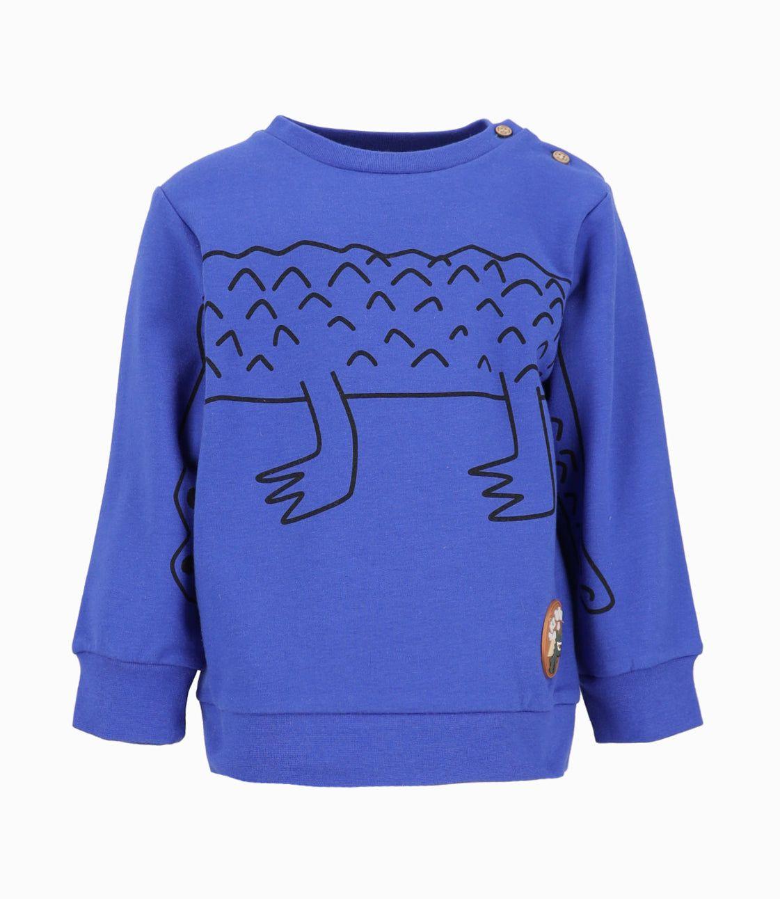 Polerón bebés de cocodrilo azul 4 Kids-0