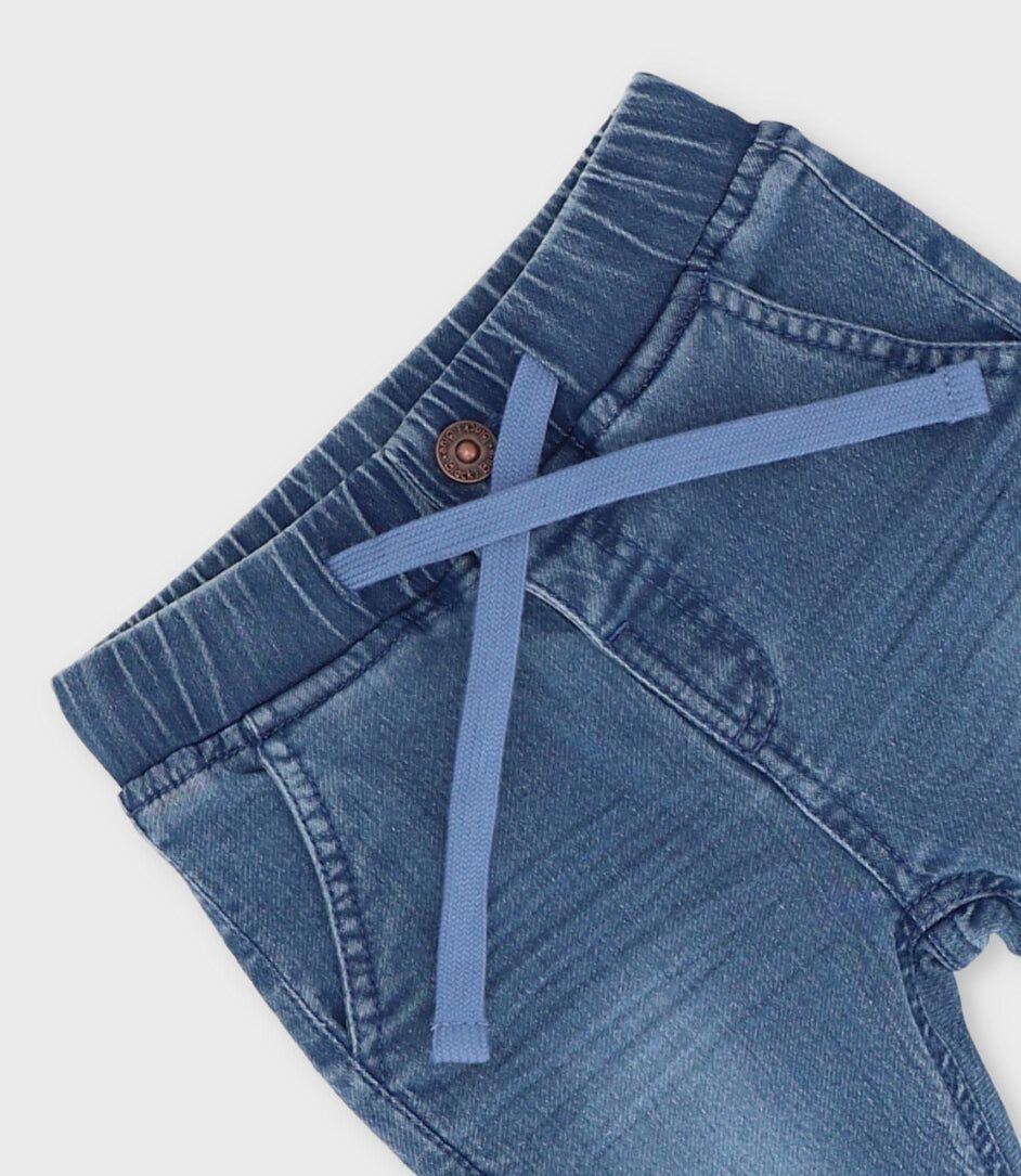 Jeans bebé baggy celeste Black and Blue-2