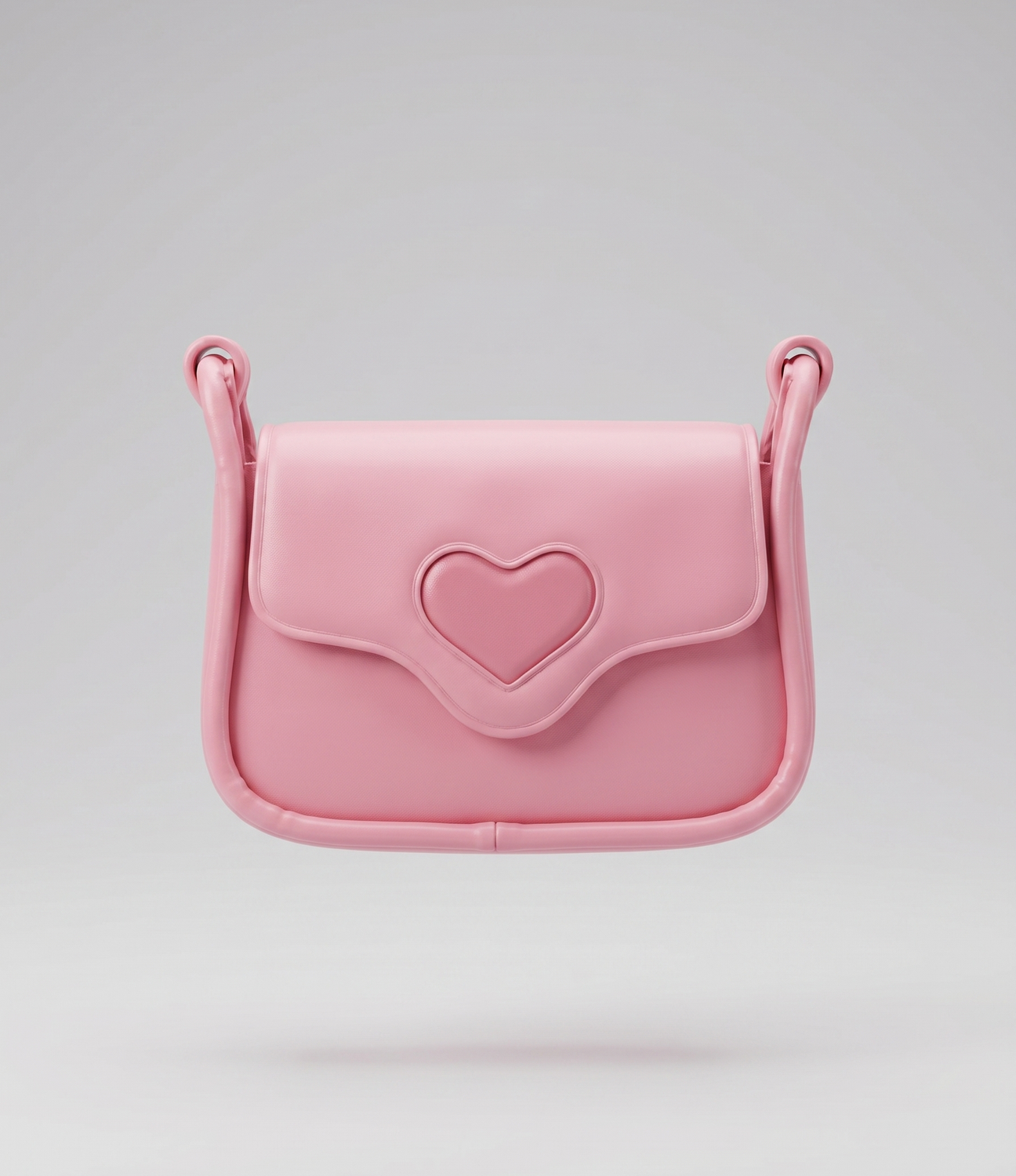 Cartera niña con corazón L91671270199 rosada Limonada-1