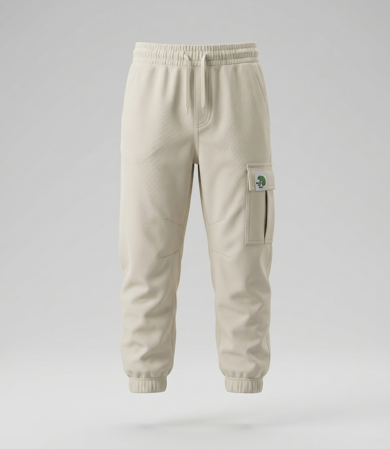 Pantalón niño jogger B11121270126 beige Black and blue-0