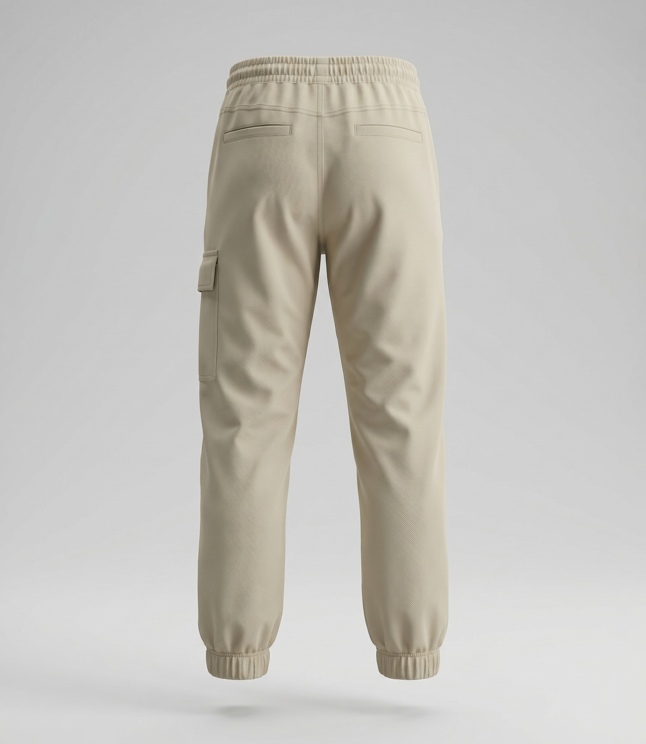 Pantalón niño jogger B11121270126 beige Black and blue-1