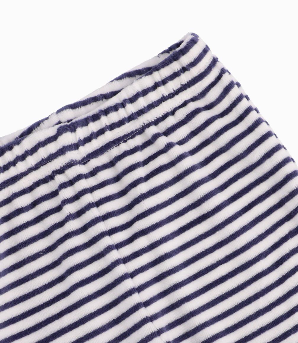 Buzo Recién Nacido Con Oso Y Orejas Black And Blue Azul Piedra-2