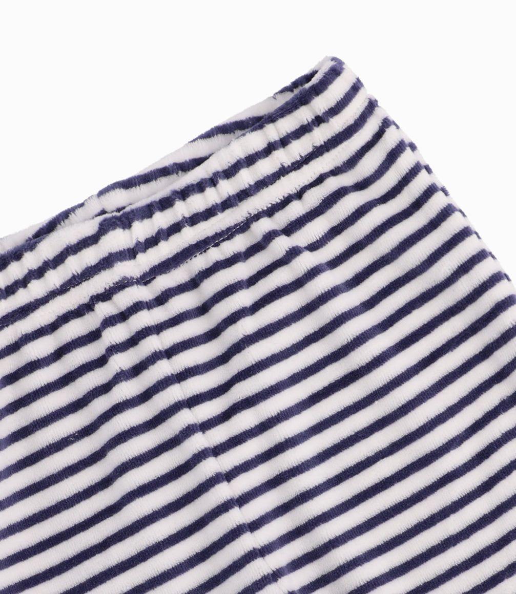 Buzo Recién Nacido Con Oso Y Orejas Black And Blue Azul Piedra-5