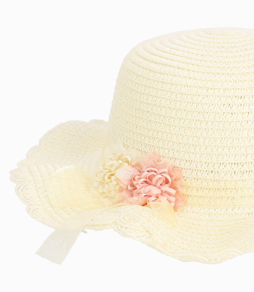 Gorro Niña Con Flores-1