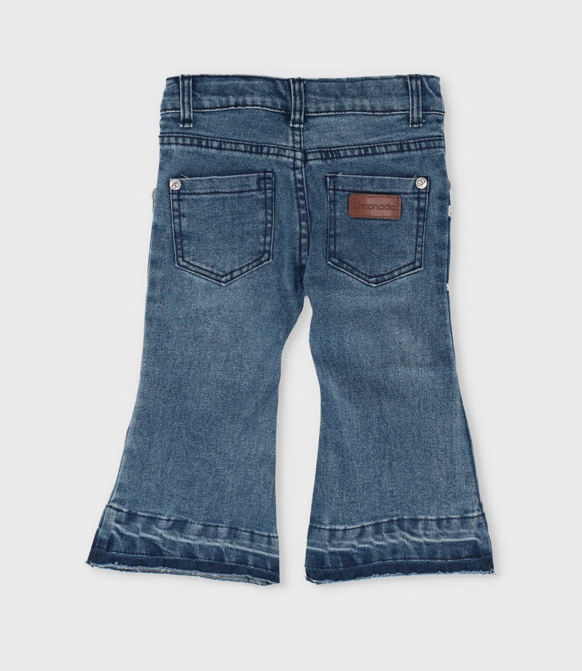 Jeans bebé acampanados azul Limonada-2