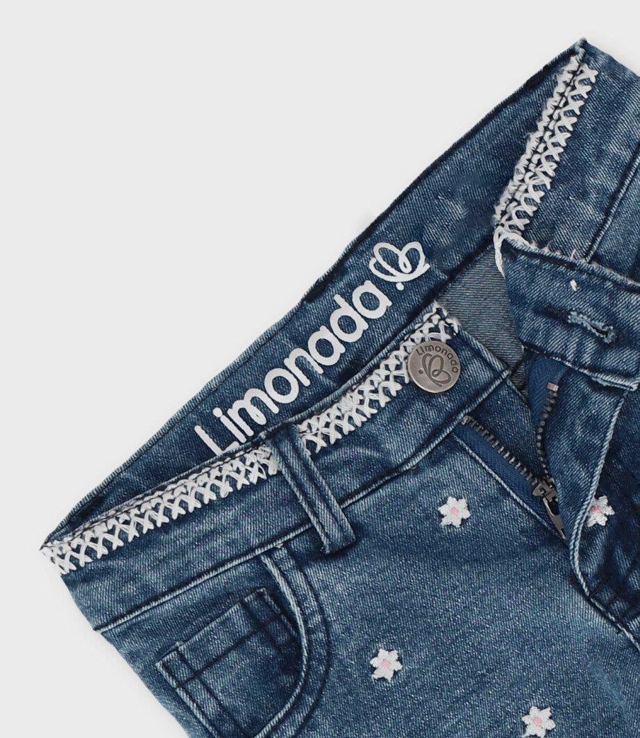Jeans bebé acampanados azul Limonada-3