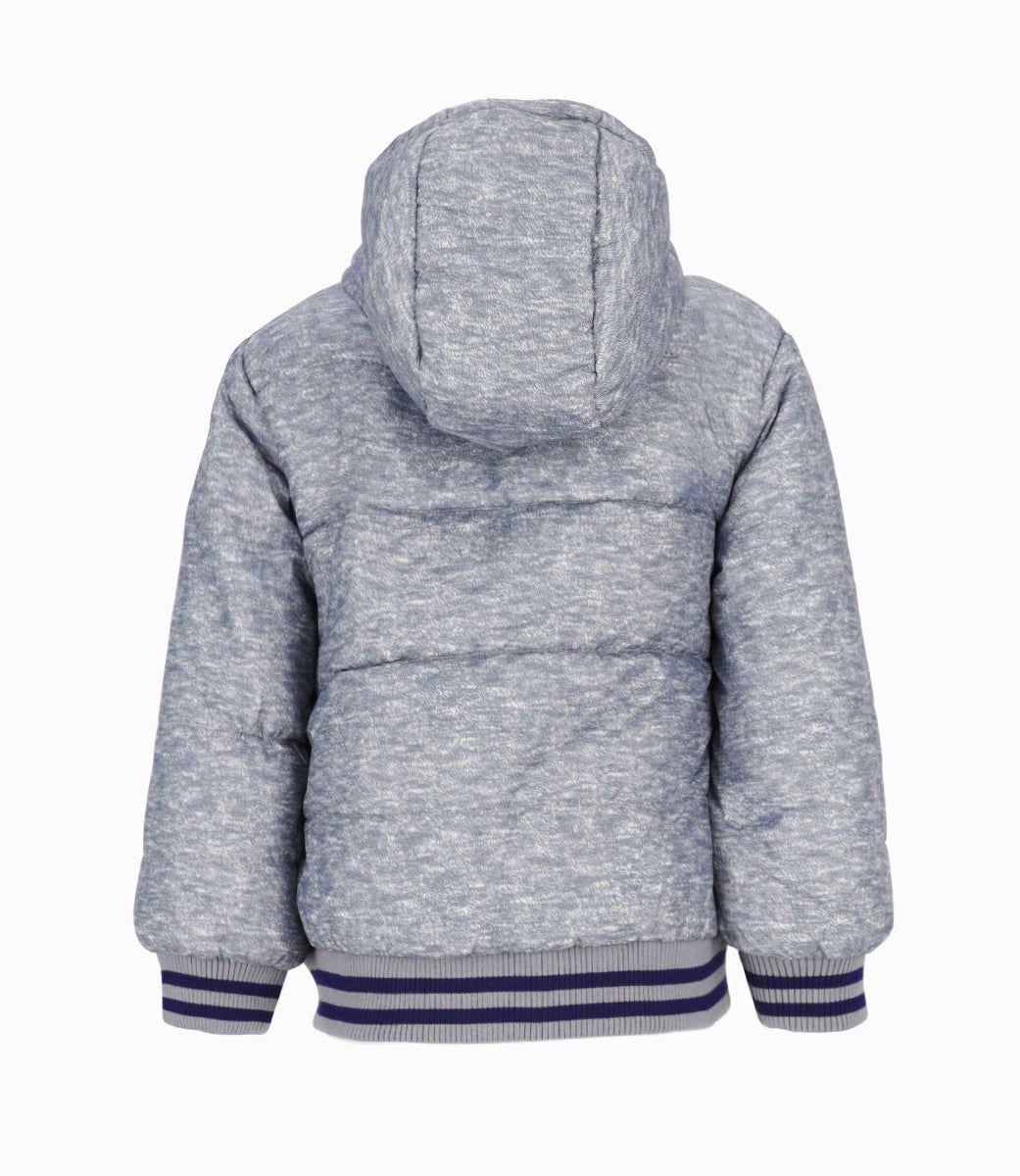 Parka niño universitaria gris 4 Kids-1