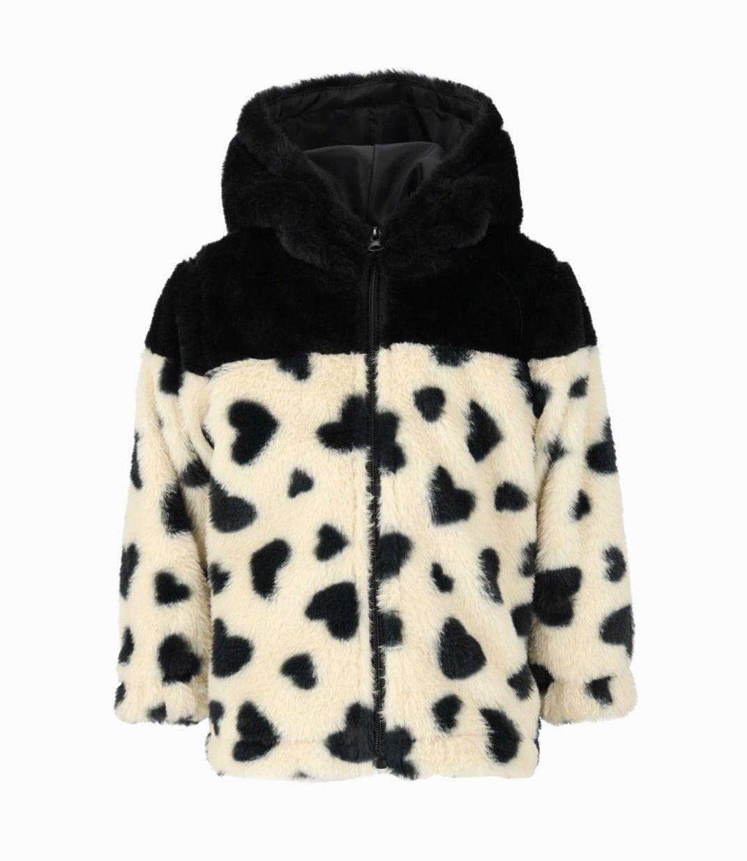 Polerón bebés con corazones negro Limonada-0