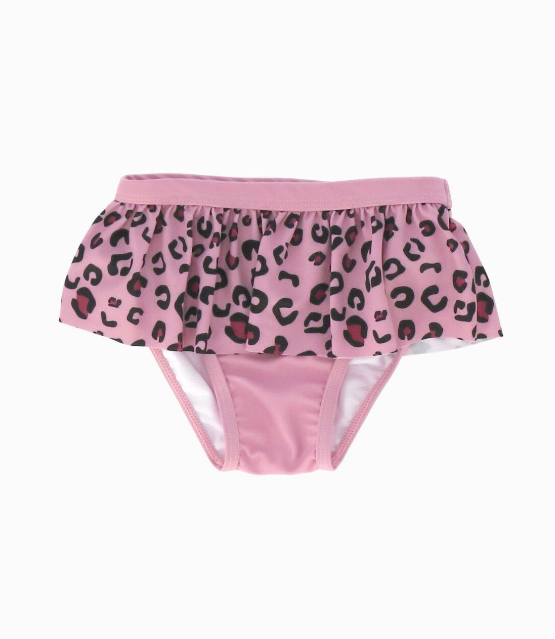 Traje de baño bebé animal print palo rosa Limonada-3