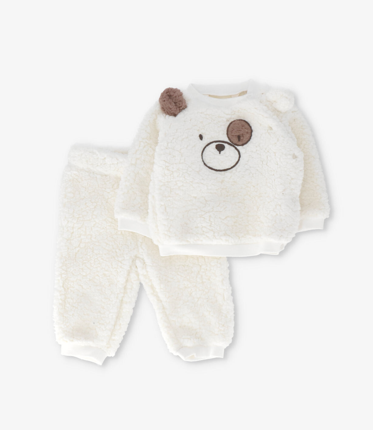Conjunto recién nacido sherpa crudo 4 Kids-0