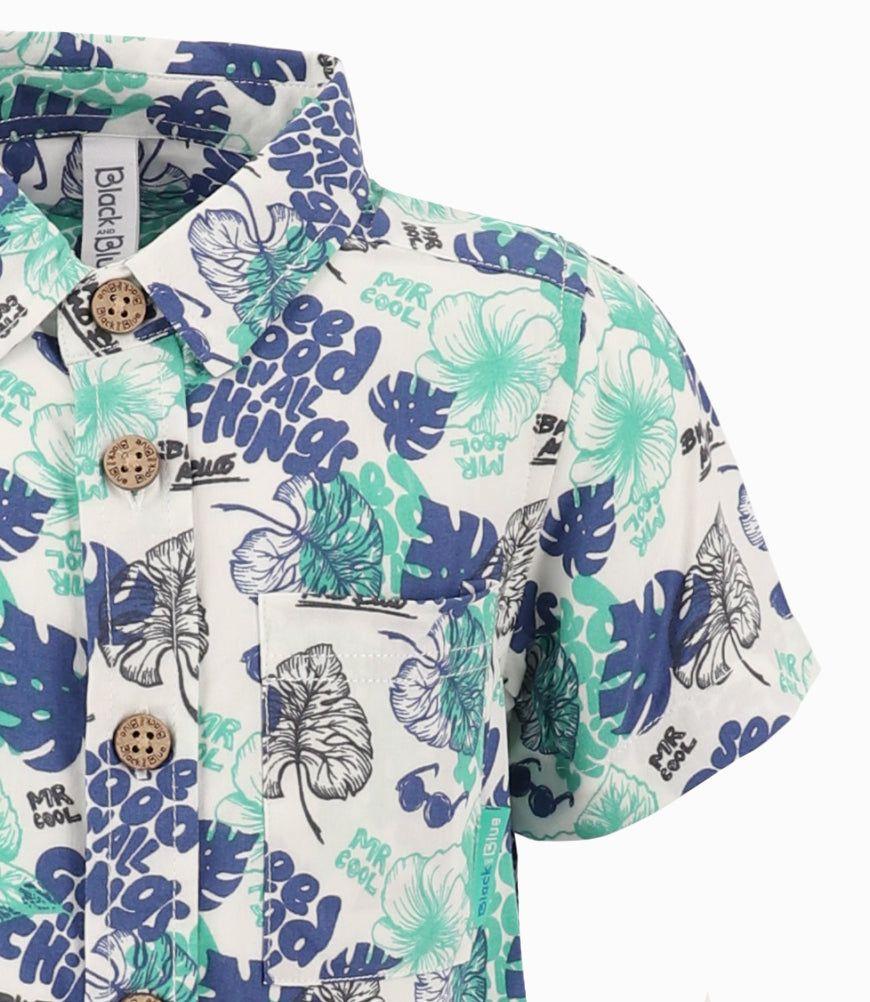 Camisa Bebé Con Hojas-4
