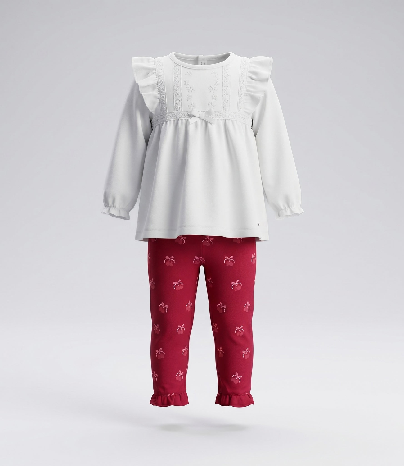 Conjunto bebé con cherry L12221270703 crudo Limonada-1