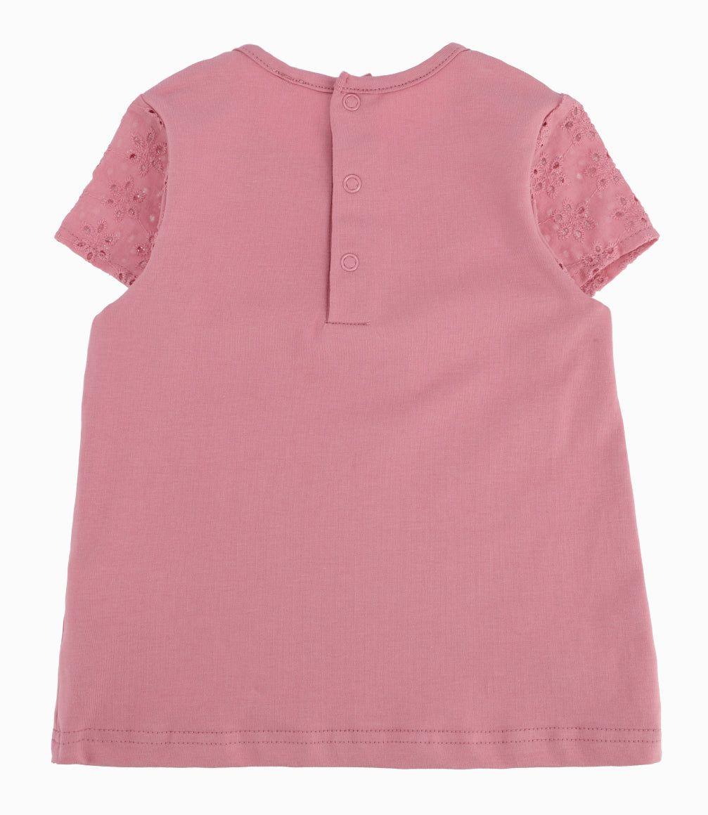 Polera Bebé Con Conejos Y Flores-6