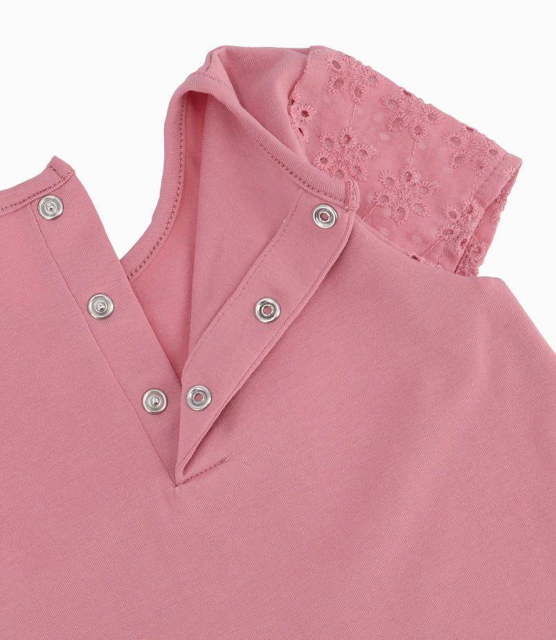 Polera Bebé Con Conejos Y Flores-7