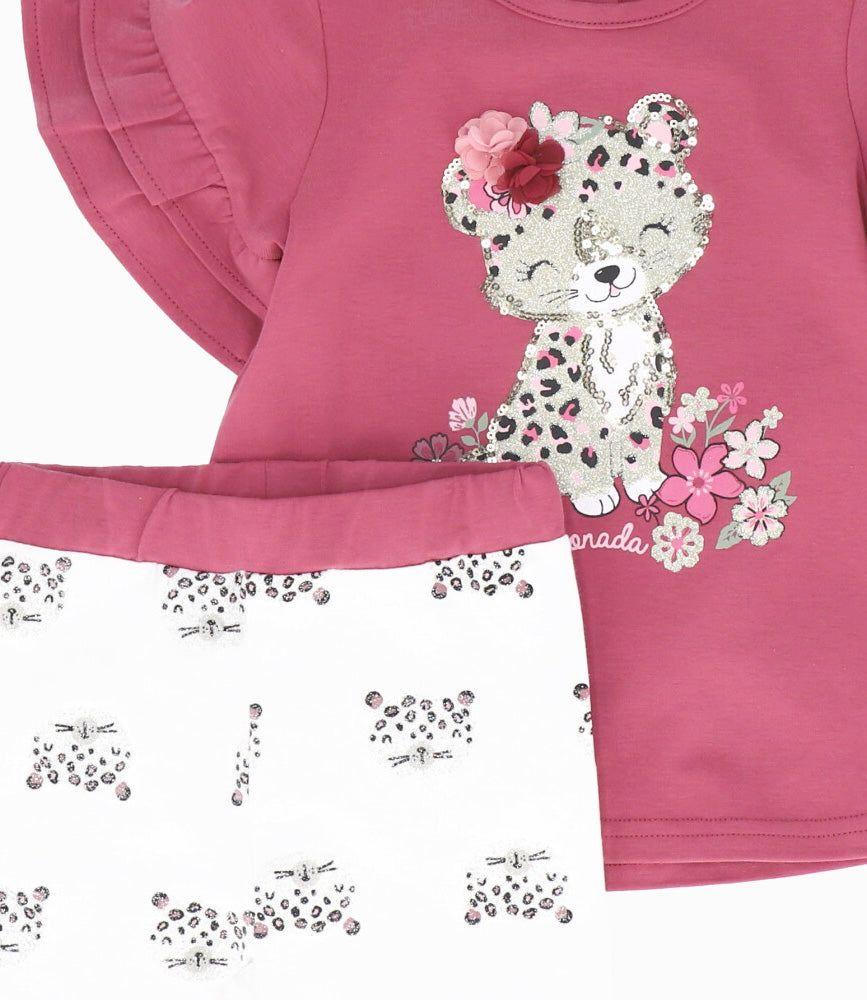 Conjunto bebé con leopardo burdeo Limonada-3