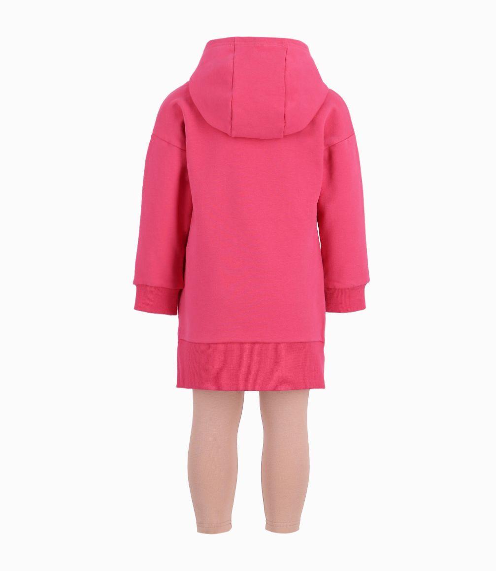 Conjunto Bebé Niña Con Leopardo Y Flores Limonada Frutilla-2