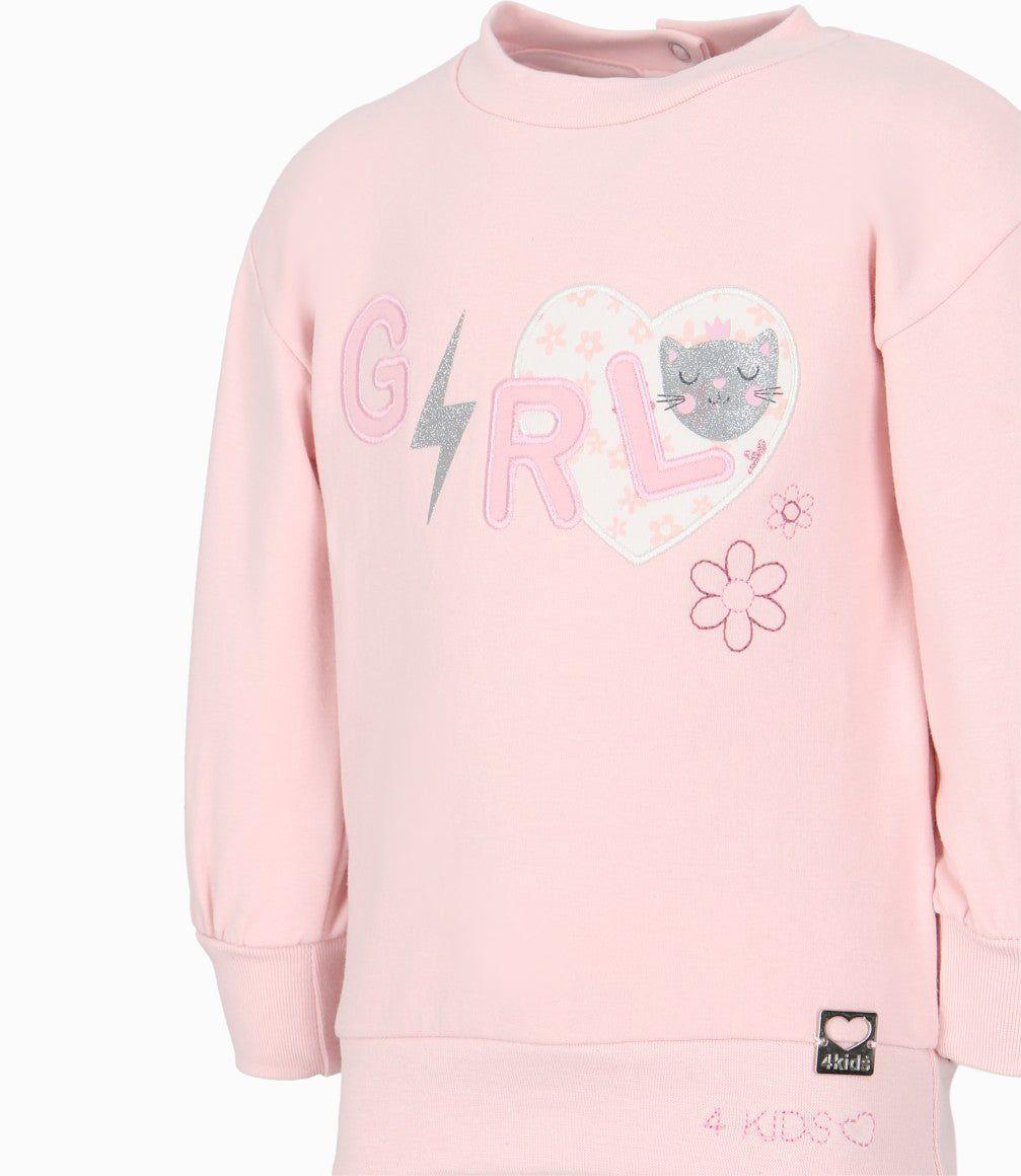 Conjunto bebés girl rosado 4 Kids-2