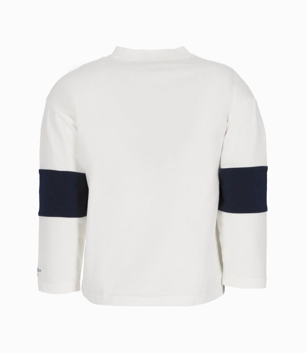Polera bebés con perrito blanco Black and Blue-1