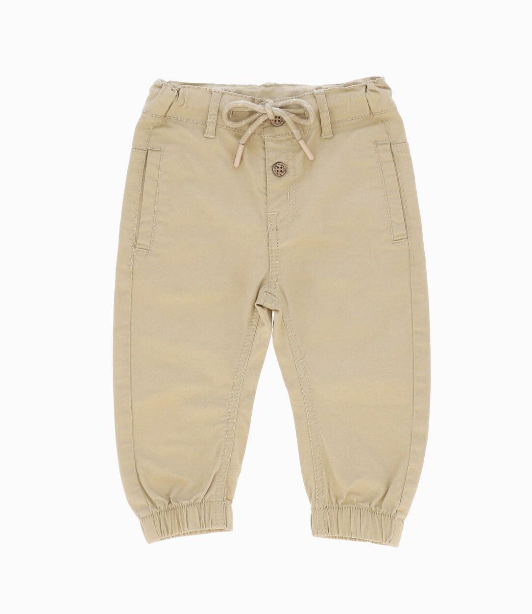 Pantalón bebé jogger beige Black and Blue-0