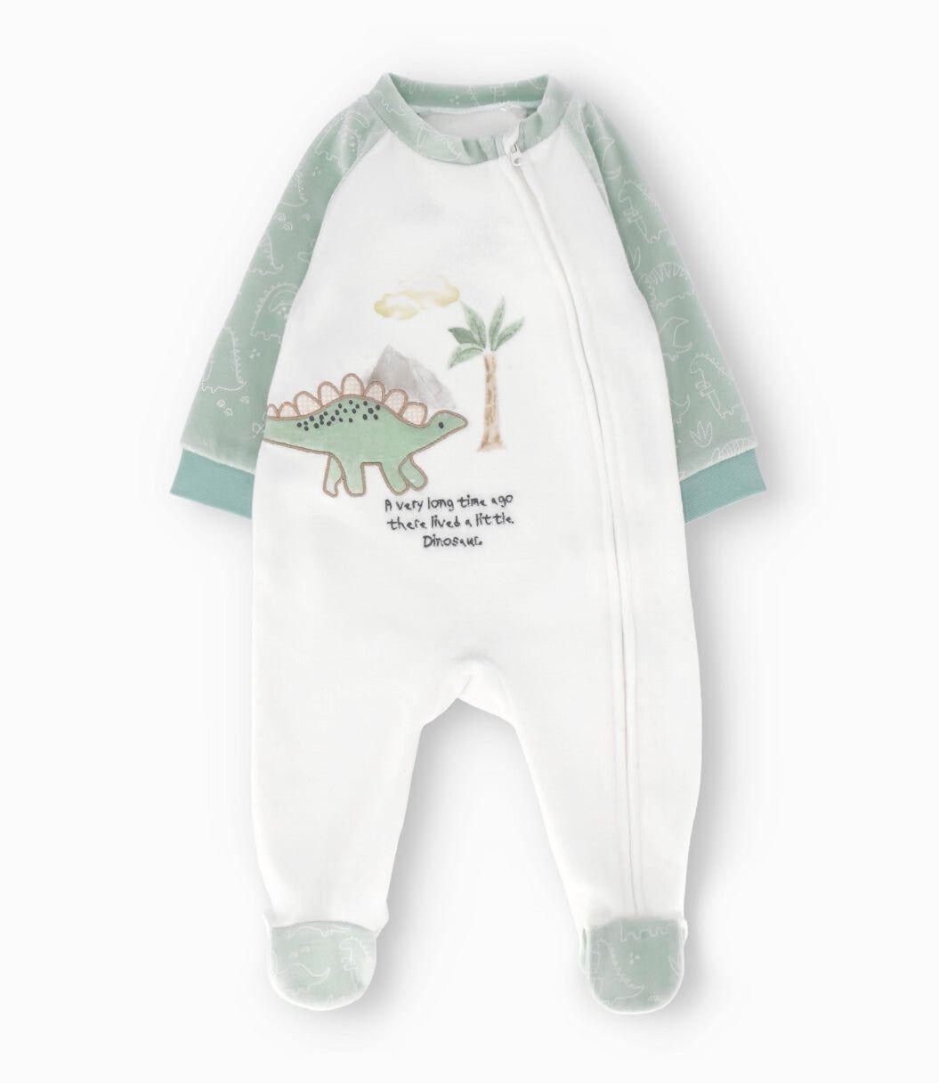 Enterito recién nacido de dinosaurio blanco 4 Kids-0