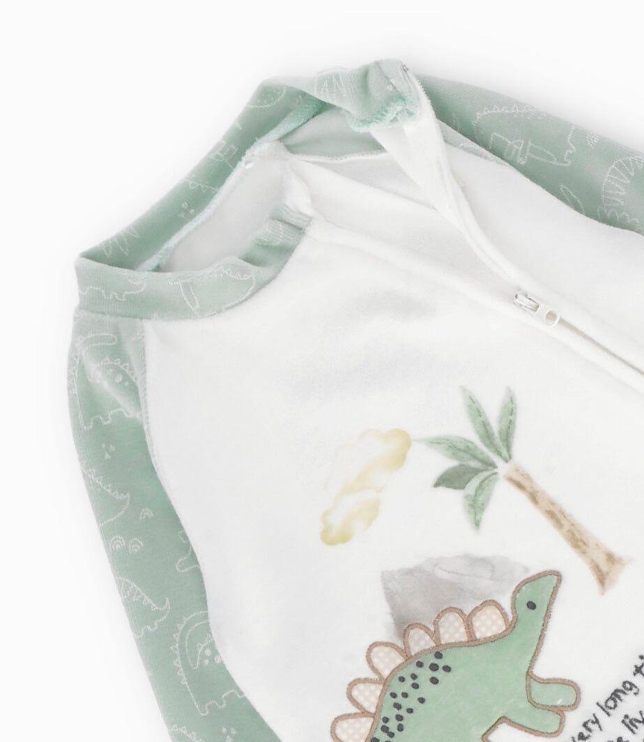 Enterito recién nacido de dinosaurio blanco 4 Kids-2