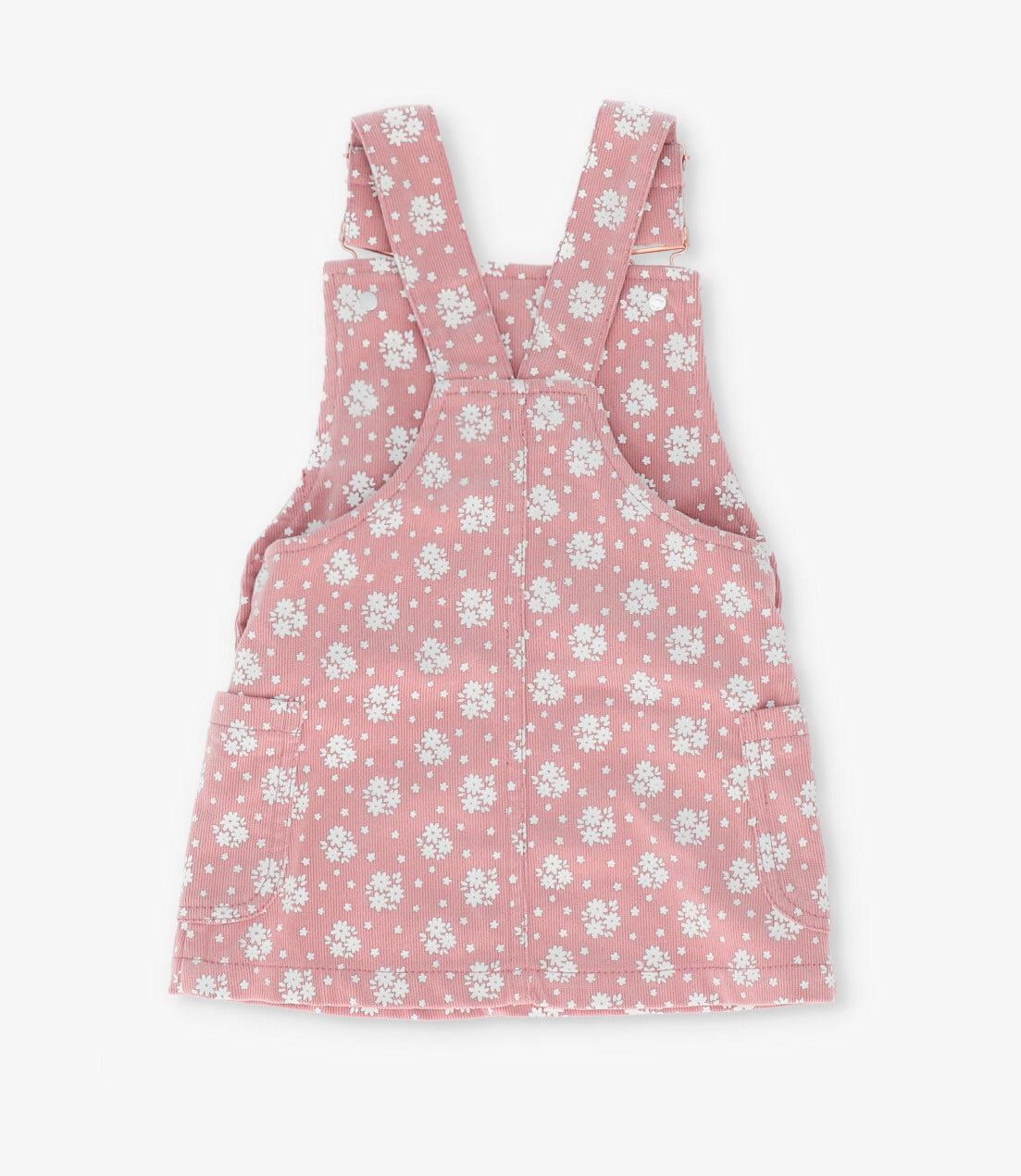 Jardinera niña jumper rosado 4 Kids-2