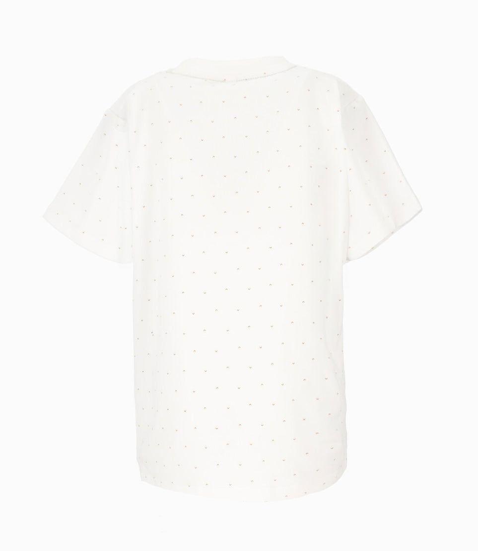 Polera manga corta niño con diseño blanco Black and Blue-2