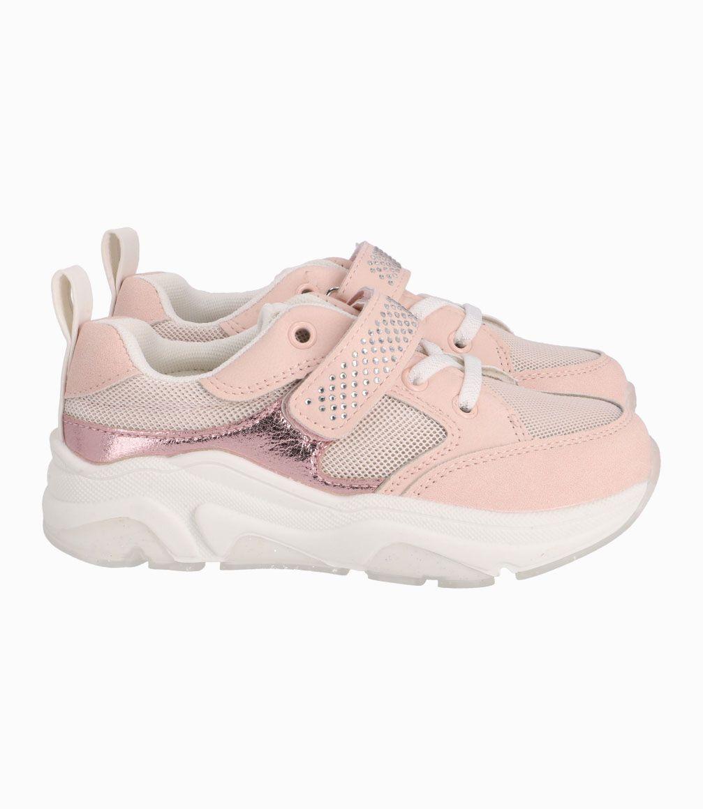 Zapatilla Con Suela Antideslizante Niña Palo Rosa Limonada-1