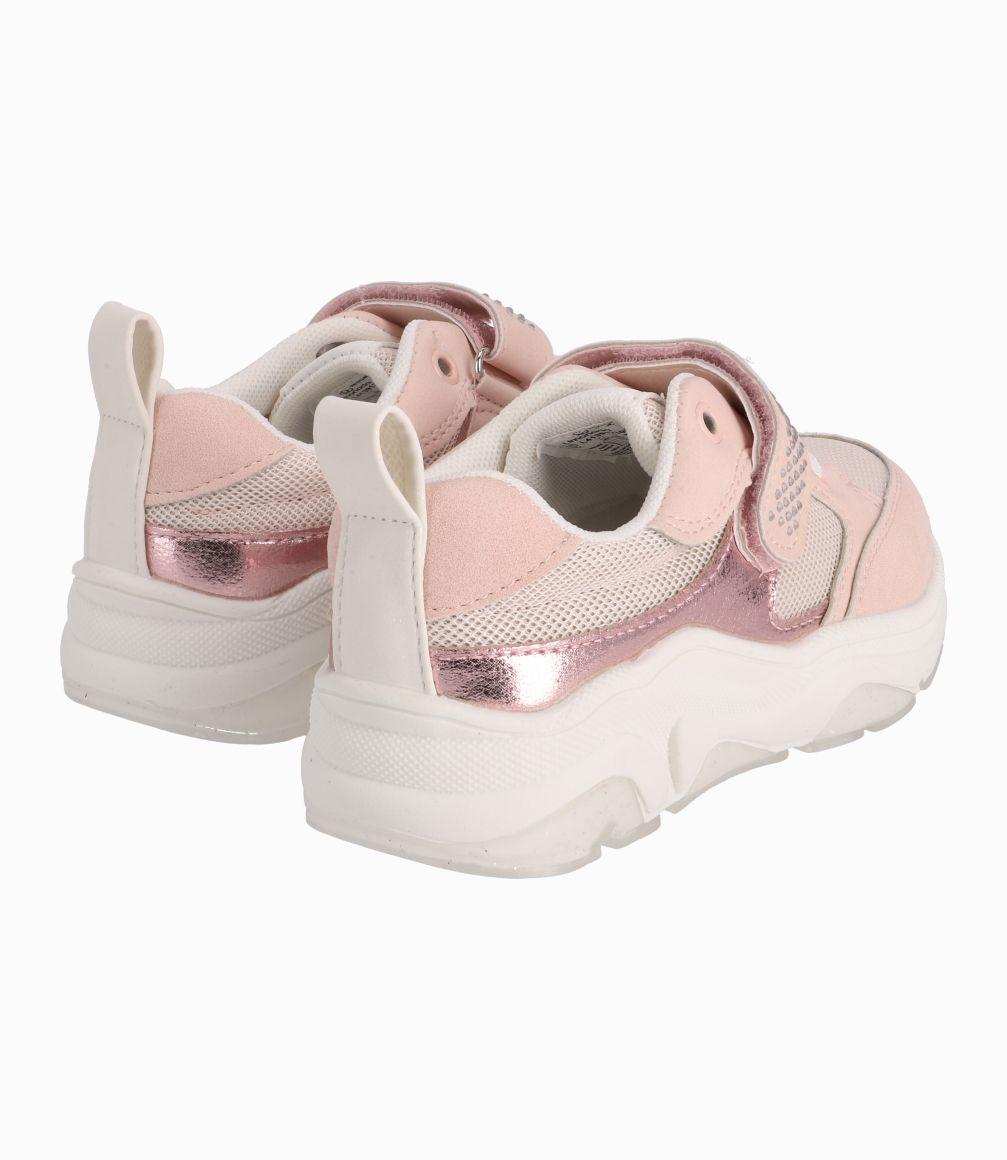 Zapatilla Con Suela Antideslizante Niña Palo Rosa Limonada-2