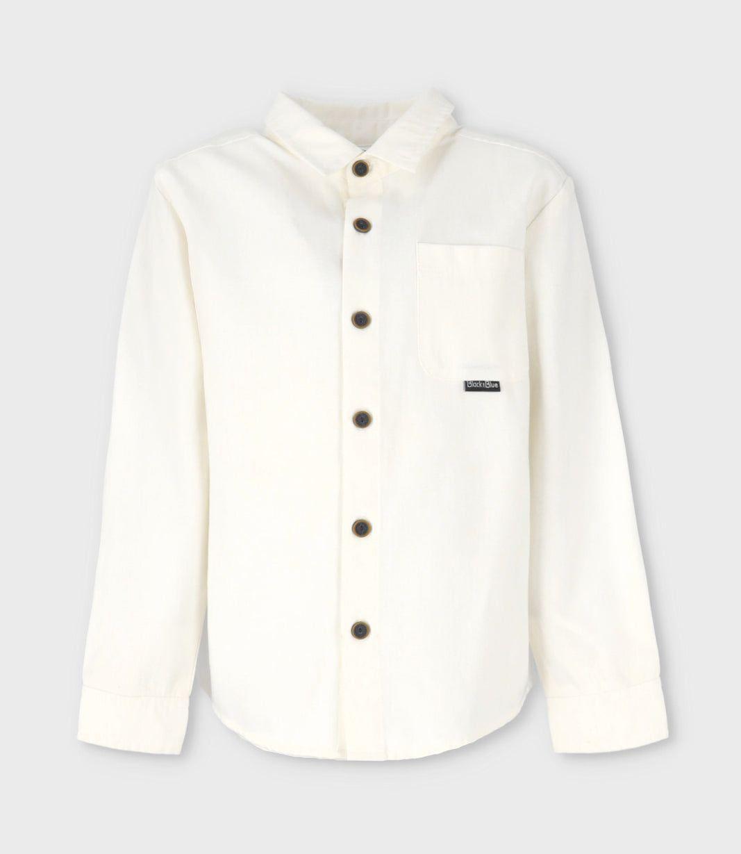 Camisa niño básica blanco Black and Blue-0