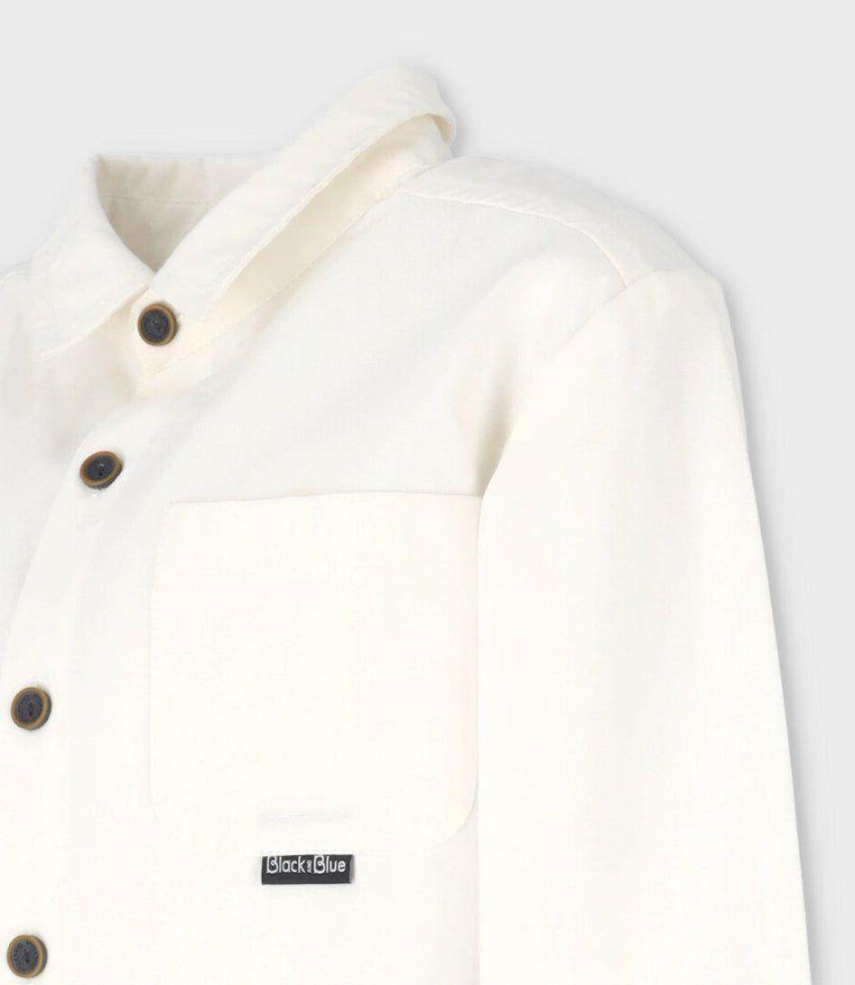 Camisa niño básica blanco Black and Blue-2