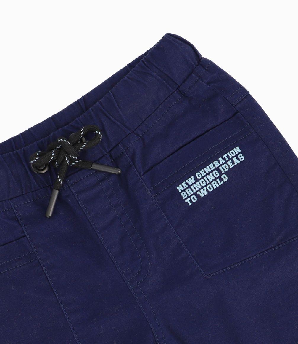 Jogger New Generation Bebé Ajustable Azul Black And Blue-2