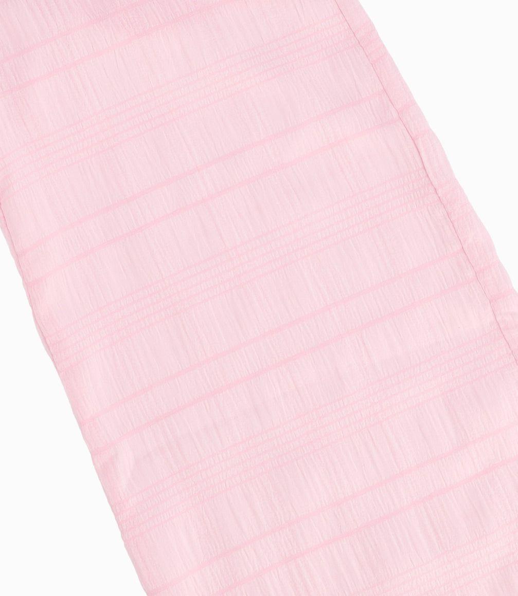 Pantalón Niña Con Textura Rosado-7