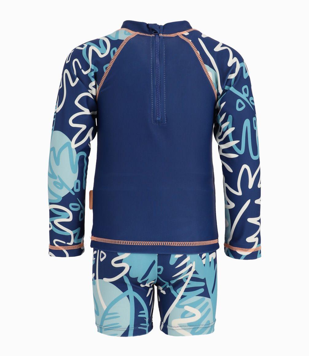 Conjunto Traje De Baño Bebé De Polera Y Bermudas-2