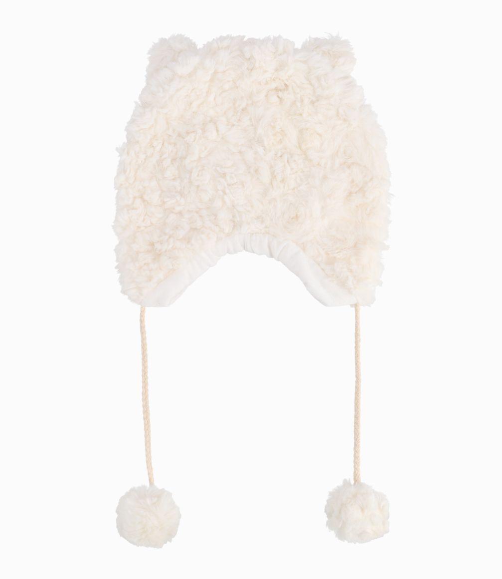 Gorro Recién Nacida Tejido Crudo-1