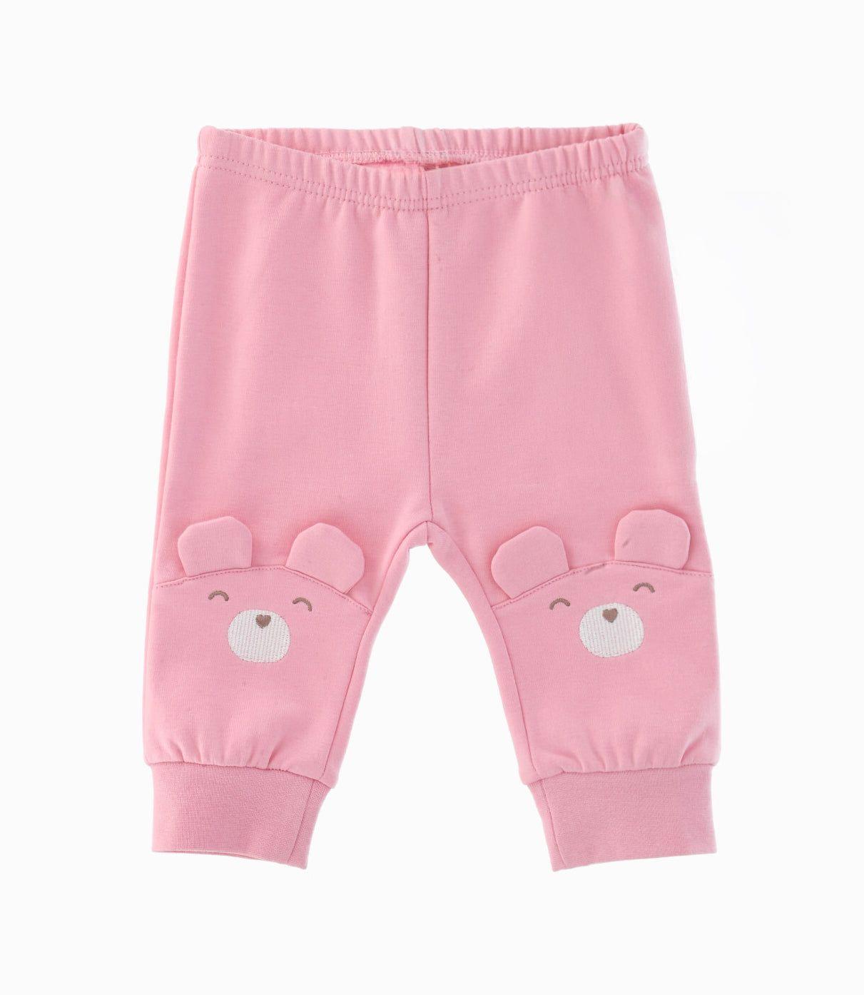 Buzo recién nacida con osito rosado 4 Kids-3