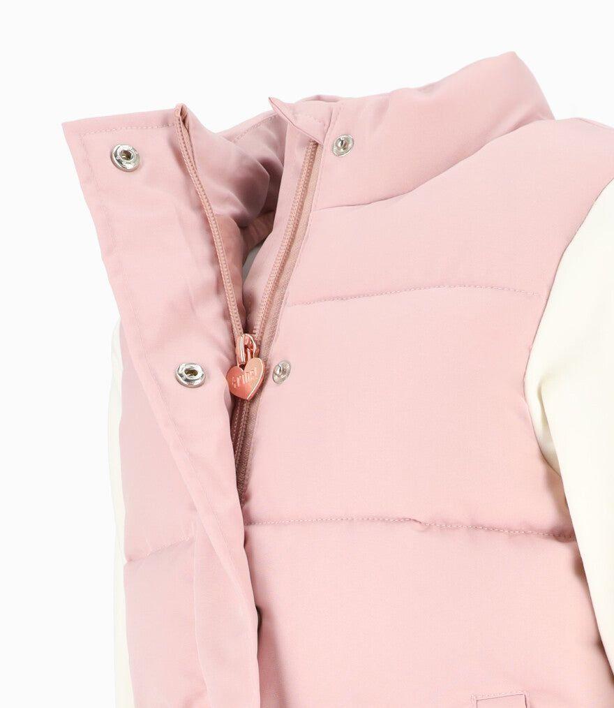 Chaqueta niña acolchada morado 4 Kids-2