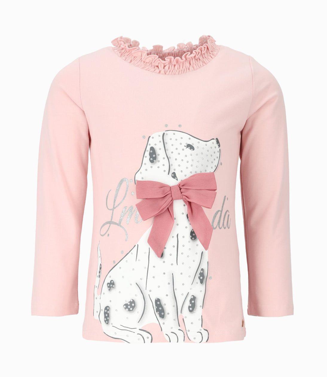 Polera niña beatle rosado Limonada-0