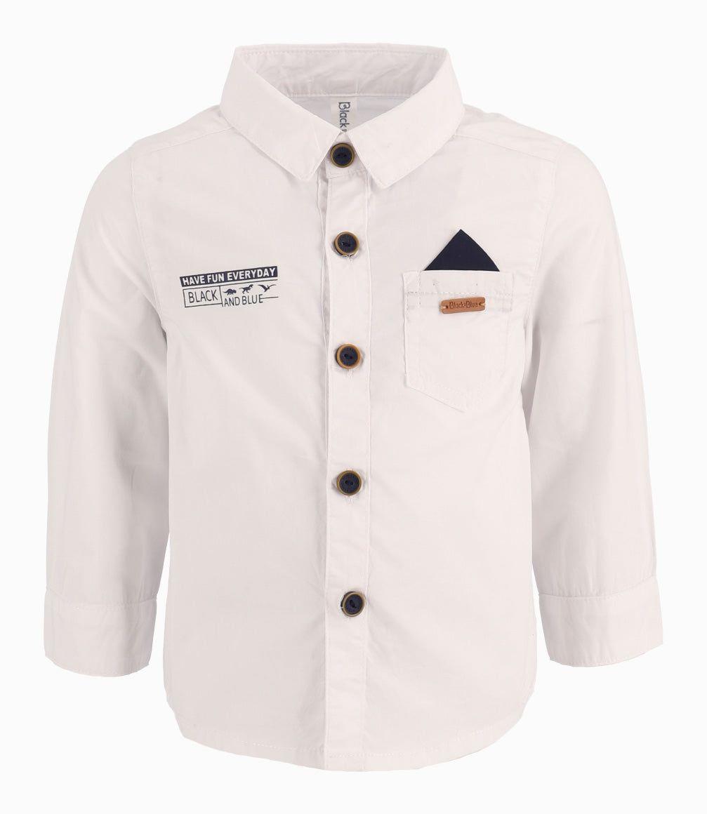 Camisa Bebé Básica Blanco-0